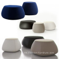 Pouf Seat Kerusi tempat meletak kaki secara Upholstered najis Ottoman